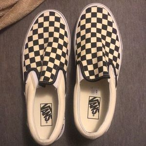 NEW Checkered Slip-On Vans